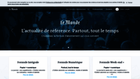 What Abo.lemonde.fr website looked like in 2019 (5 years ago)