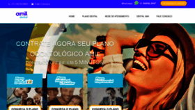 What Amilplanosodontologico.com.br website looked like in 2019 (5 years ago)