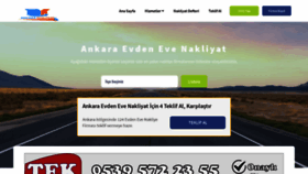 What Ankaranakliyat.web.tr website looked like in 2019 (5 years ago)