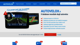 What Autovelox.it website looked like in 2019 (5 years ago)