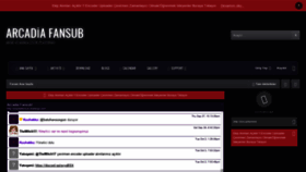 What Arcadiafansub.tv website looked like in 2019 (5 years ago)