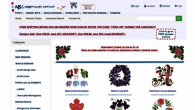 What Abc-machine-embroidery.com website looked like in 2019 (5 years ago)