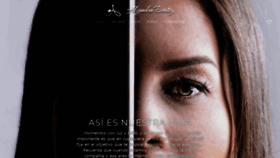 What Alejandrabenitez.com website looked like in 2019 (6 years ago)