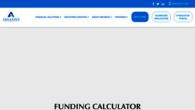 What Arcariusfunding.com website looked like in 2019 (5 years ago)
