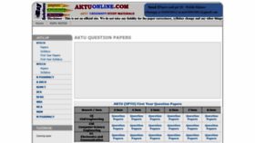 What Aktuonline.com website looked like in 2019 (5 years ago)