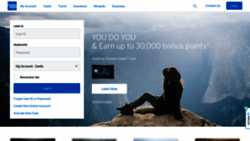What Americanexpress.ca website looked like in 2019 (5 years ago)