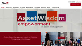 What Asset-wisdom.com website looked like in 2019 (5 years ago)