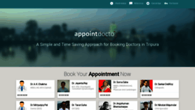 What Appointdoctor.com website looked like in 2019 (6 years ago)