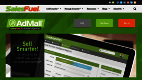 What Admall.com website looked like in 2019 (5 years ago)