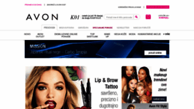 What Avon.rs website looked like in 2019 (5 years ago)