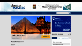 What Accessmasterstour.com website looked like in 2019 (6 years ago)
