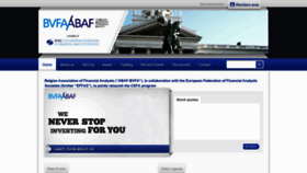 What Abaf-bvfa.be website looked like in 2019 (5 years ago)