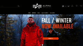 What Alphaindustries.eu website looked like in 2019 (5 years ago)