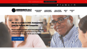 What Assessmentbusinesscenter.com website looked like in 2019 (5 years ago)