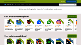 What Androidliste.ro website looked like in 2019 (5 years ago)