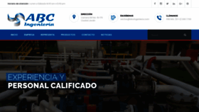 What Abcingenieria.com website looked like in 2019 (5 years ago)