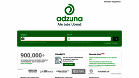 What Adzuna.de website looked like in 2019 (5 years ago)
