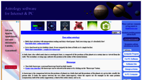 What Astro-software.com website looked like in 2019 (5 years ago)