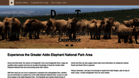 What Addo-tours.co.za website looked like in 2019 (5 years ago)