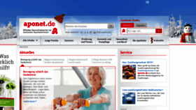 What Aponet.de website looked like in 2019 (5 years ago)