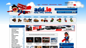 What Add.ie website looked like in 2019 (5 years ago)
