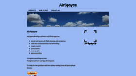 What Airspayce.com website looked like in 2019 (5 years ago)