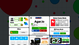 What Agar.io website looked like in 2019 (5 years ago)