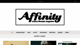 What Affinitymag.co.uk website looked like in 2019 (5 years ago)