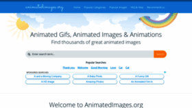What Animatedimages.org website looked like in 2019 (5 years ago)