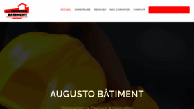 What Augustobatiment.fr website looked like in 2019 (5 years ago)
