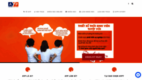 What Ayp.vn website looked like in 2019 (5 years ago)