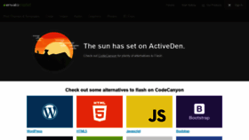 What Activeden.net website looked like in 2019 (5 years ago)