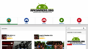 What Apkgamers.org website looked like in 2019 (5 years ago)