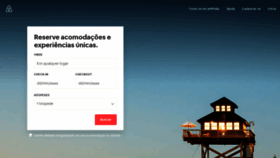 What Airbnb.com.br website looked like in 2019 (5 years ago)