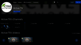 What Activetv.universenetwork.tv website looked like in 2019 (5 years ago)