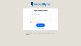 What App.productdyno.com website looked like in 2019 (5 years ago)