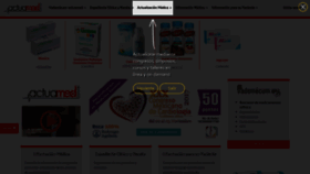 What Actuamed.com.mx website looked like in 2019 (7 years ago)