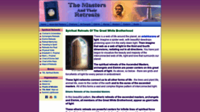 What Ascendedmastersspiritualretreats.org website looked like in 2019 (5 years ago)