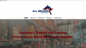 What Allbrandswholesale.com website looked like in 2019 (5 years ago)