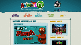 What Animate-it.com website looked like in 2019 (5 years ago)