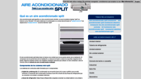 What Aireacondicionadosplit.com.es website looked like in 2019 (5 years ago)