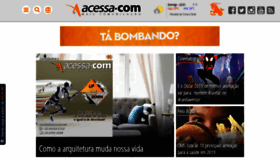 What Acessa.com website looked like in 2019 (5 years ago)