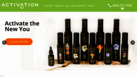 What Activationproducts.com website looked like in 2019 (5 years ago)