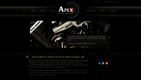 What Apextactical.com website looked like in 2019 (5 years ago)
