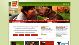 What Austinpetsalive.org website looked like in 2019 (5 years ago)