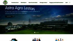 What Astra-agro.co.id website looked like in 2019 (5 years ago)