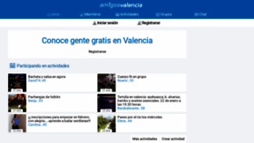 What Amigosvalencia.com website looked like in 2019 (5 years ago)