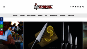 What Animalgourmet.com website looked like in 2019 (5 years ago)