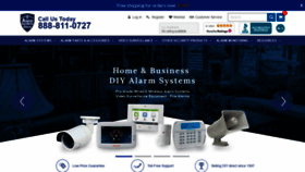 What Alarmsystemstore.com website looked like in 2019 (5 years ago)