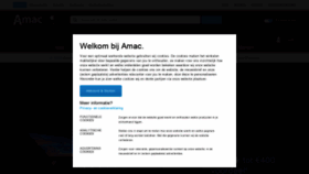 What Amac.nl website looked like in 2019 (5 years ago)